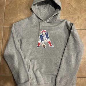 Nike NFL New England Patriots Hoodie Grey Sz M